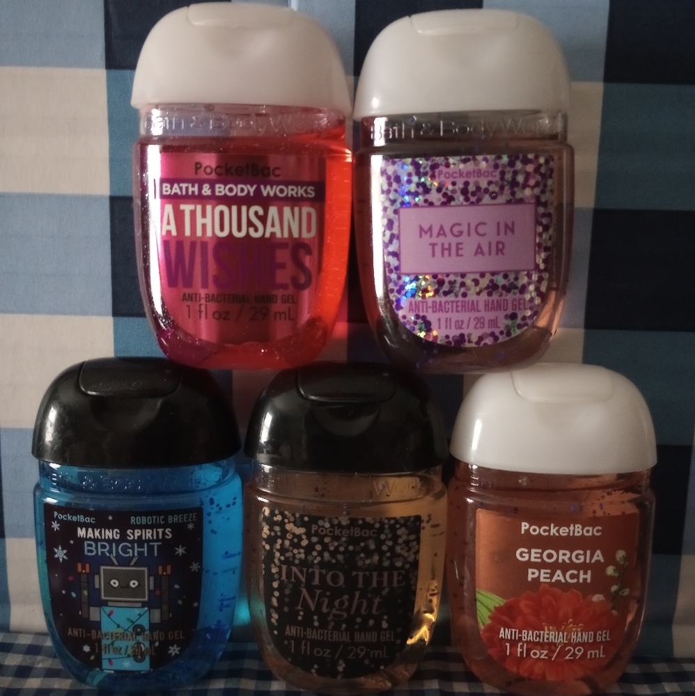 Pocket Bac Set (5) ~ Bath & Body Works
